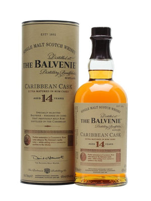 The Balvenie 14 Year Old Caribbean Cask Single Malt Scotch Whisky - CaskCartel.com