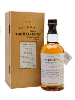Balvenie 1971 33 Year Old Cask #8923 Speyside Single Malt Scotch Whisky | 700ML at CaskCartel.com