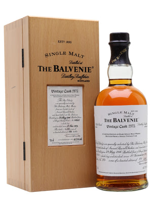 Balvenie 1972 33 Year Old Cask #14821 Speyside Single Malt Scotch Whisky | 700ML at CaskCartel.com