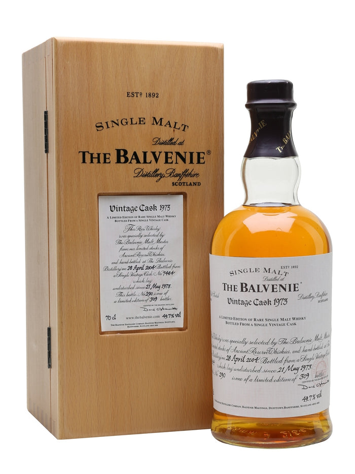 Balvenie 1973 30 Year Old Cask #7484 Speyside Single Malt Scotch Whisky | 700ML