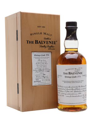 Balvenie 1974 33 Year Old Cask #17893 Speyside Single Malt Scotch Whisky | 700ML at CaskCartel.com