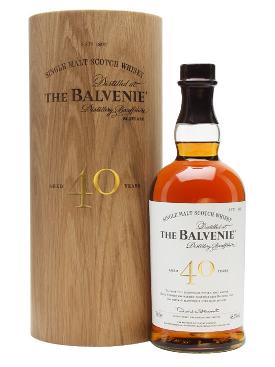 Balvenie 40 Year Old Speyside Single Malt Scotch Whisky
