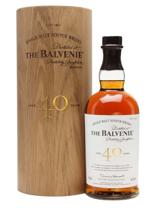 Balvenie 40 Year Old Speyside Single Malt Scotch Whisky Distillery Bottling | 700ML