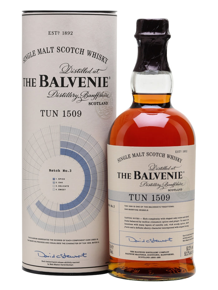 Balvenie Tun 1509 Batch 3 Speyside Single Malt Scotch Whisky
