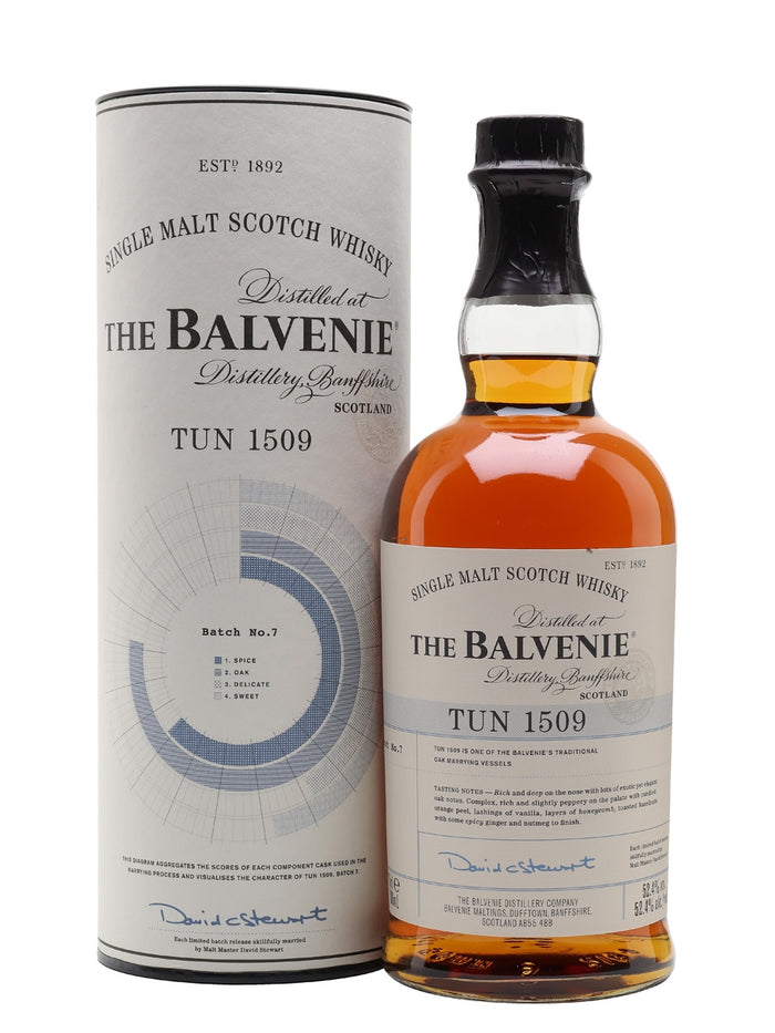 Balvenie Tun 1509 Batch 7 Speyside Single Malt Scotch Whisky | 700ML