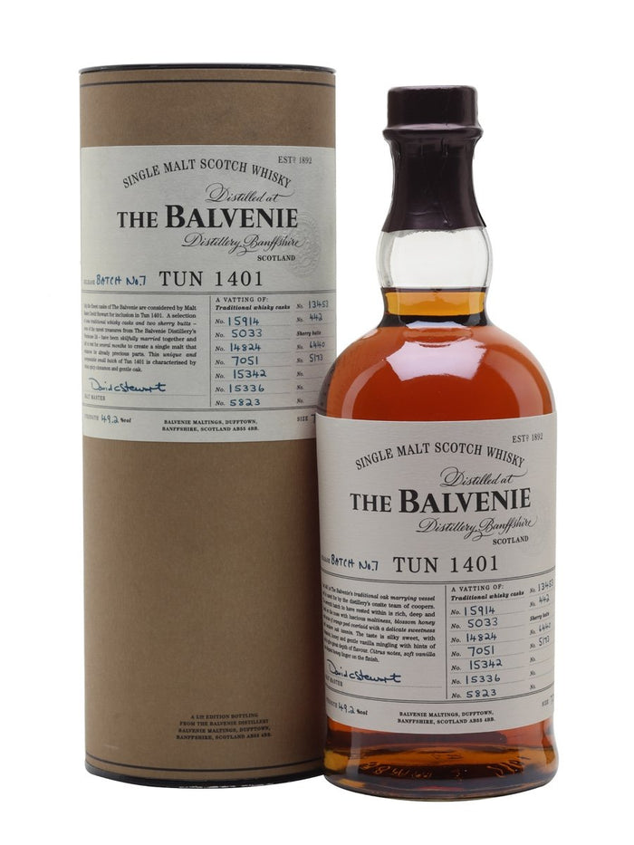 Balvenie Tun 1401 Batch 7 Speyside Single Malt Scotch Whisky | 700ML