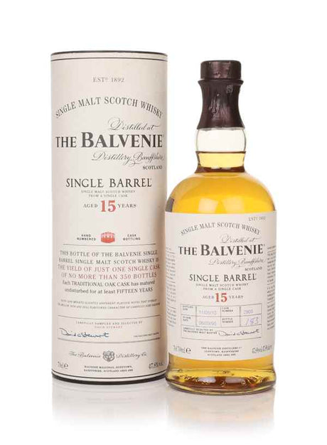Balvenie 15 Year Old 1995 Single Barrel (cask 2903) Scotch Whisky | 700ML at CaskCartel.com