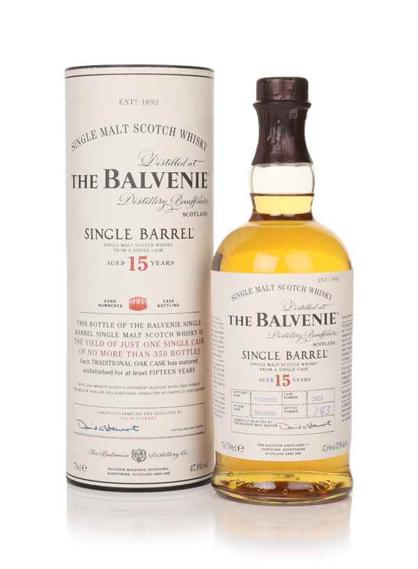 Balvenie 15 Year Old 1995 Single Barrel (cask 2903) Scotch Whisky | 700ML