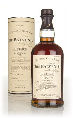 Balvenie 17 Year Old Sherry Oak Scotch Whisky | 700ML at CaskCartel.com