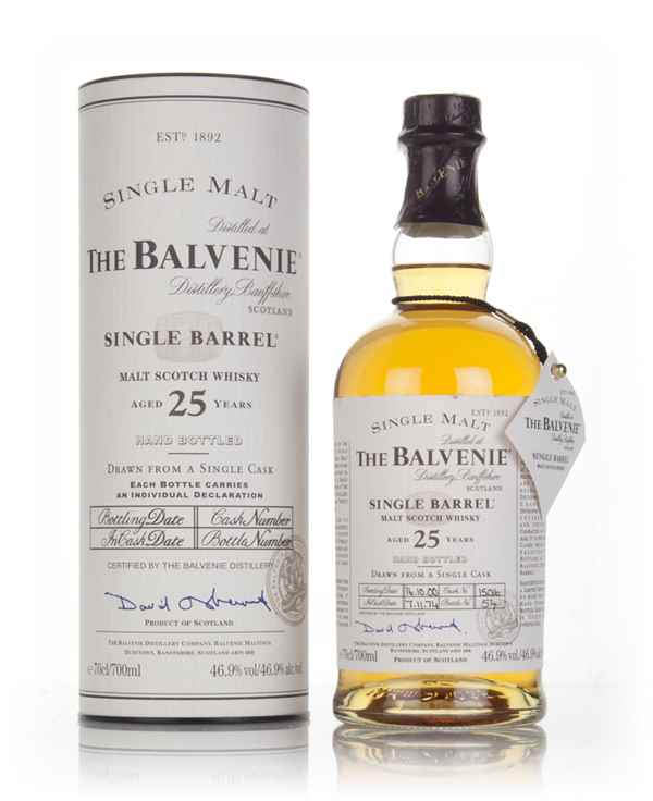 Balvenie 25 Year Old Single Barrel (D.1974, B.2000) Cask 10149 Scotch  Whisky | 700ML