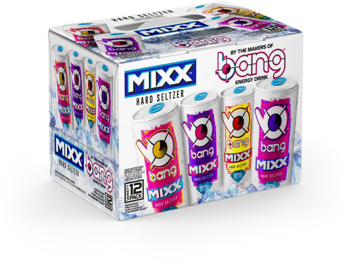[BUY] Bang MIXX Hard Seltzer Variety (12) Pack Cans at CaskCartel.com