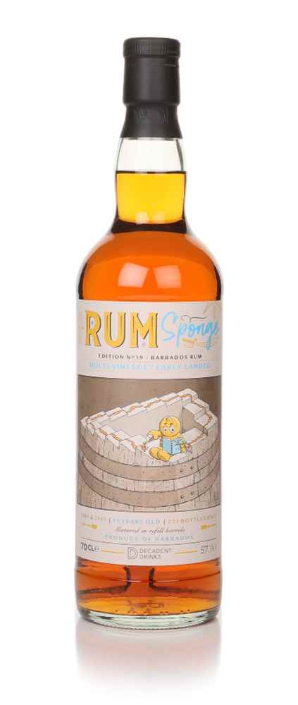 Barbados 15 Year Old 2005 & 2007 Sponge Edition No.19 (Decadent Drinks) Rum | 700ML at CaskCartel.com