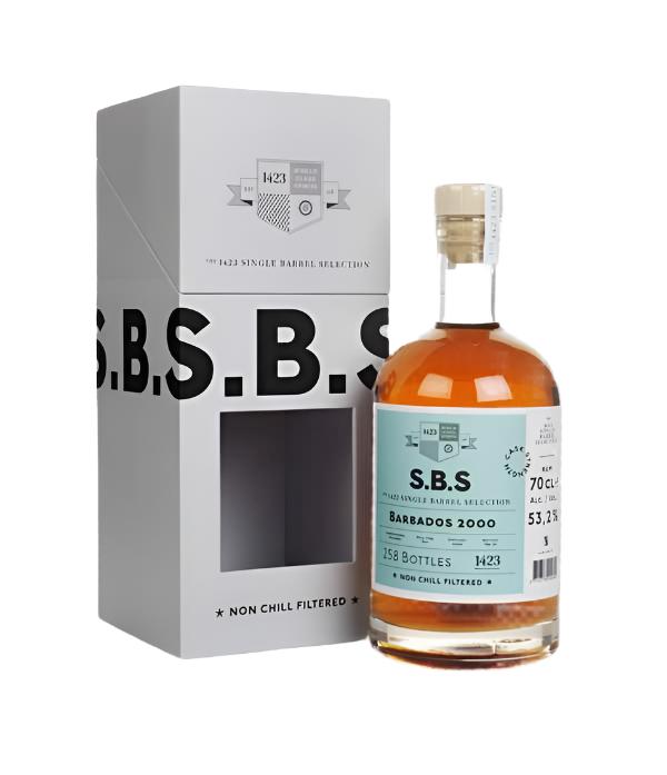 Barbados 2000 - 1423 Single Barrel Selection Rum | 700ML at CaskCartel.com