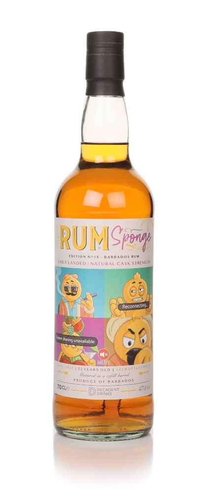 Barbados 22 Year Old 2000 Sponge Edition No.18 (Decadent Drinks) Rum | 700ML
