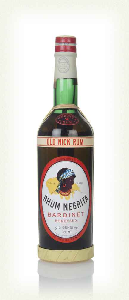 Bardinet Old Nick Rhum Negrita 'Old Genuine' - 1960s Rum