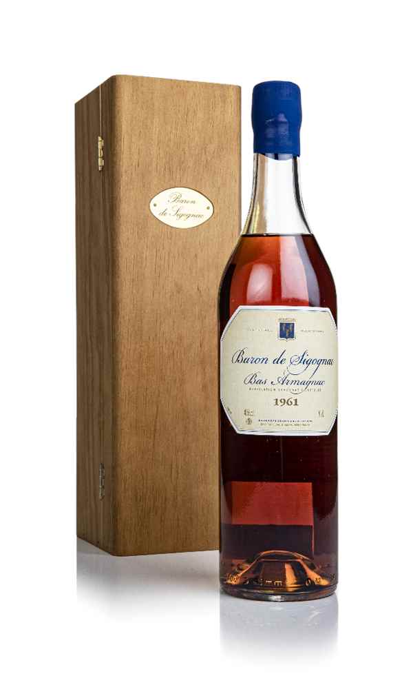 Baron de Sigognac 1961 French Armagnac | 700ML at CaskCartel.com