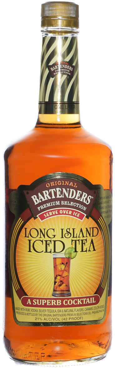 Long Island Iced Tea Cocktail Gift Set with Gin, Vodka, Tequila