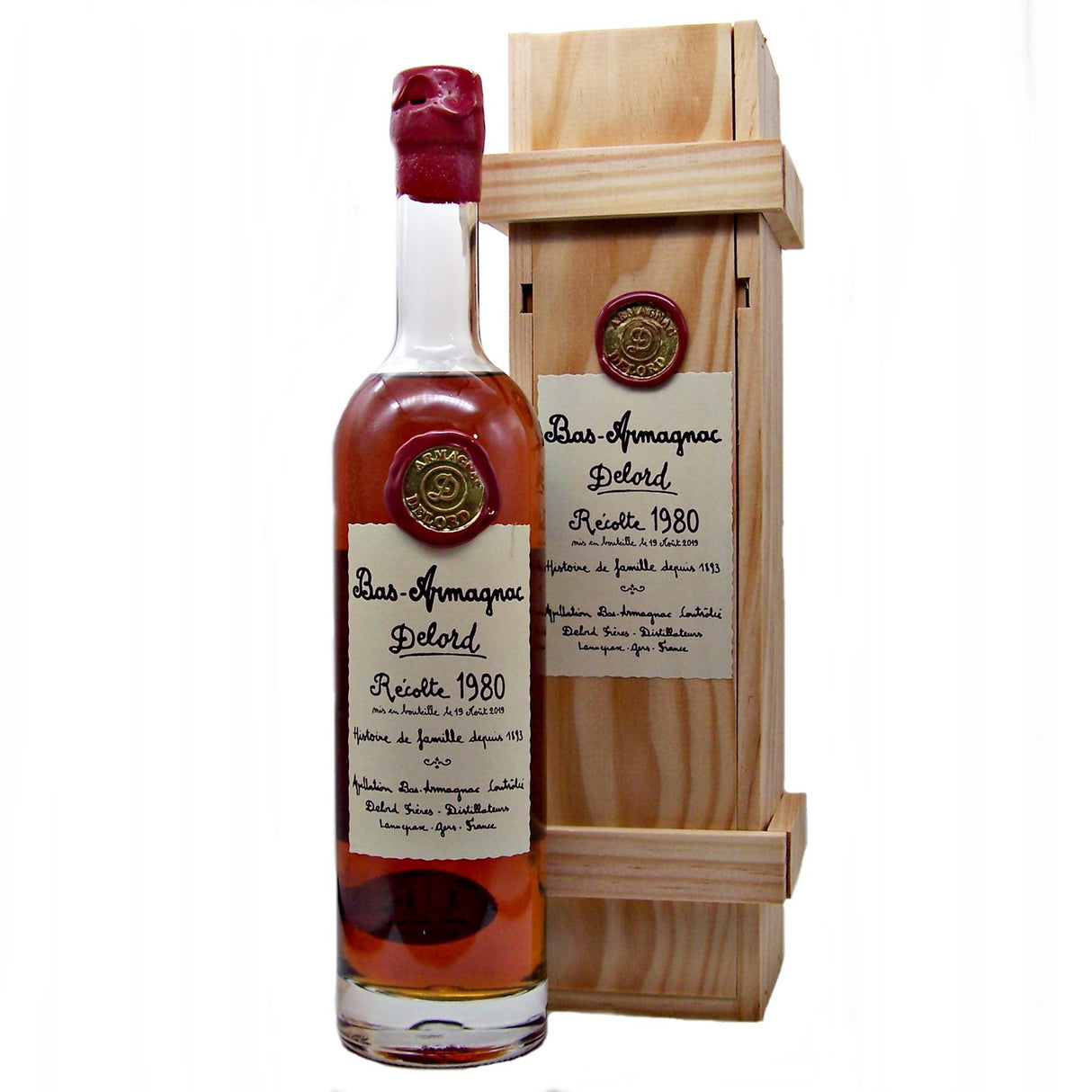 Delord 40 year Old Vintage 1980 Armagnac at CaskCartel.com
