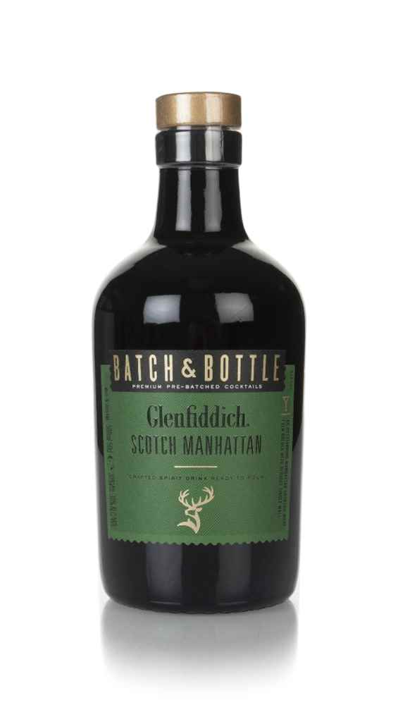 Batch & Bottle Glenfiddich Scotch Manhattan Pre-bottled Cocktail | 500ML
