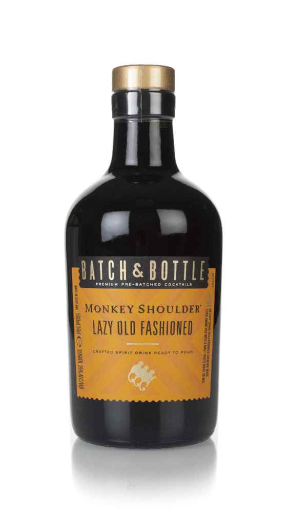 Batch & Bottle Monkey Shoulder Lazy Old Fashioned Pre-bottled Cocktail | 500ML at CaskCartel.com