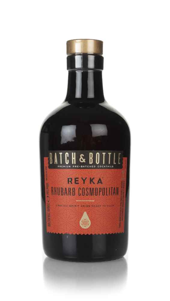 Batch & Bottle Reyka Rhubarb Cosmopolitan Pre-bottled Cocktail | 500ML at CaskCartel.com