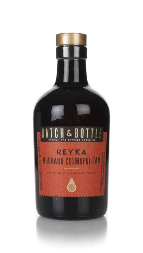 Batch & Bottle Reyka Rhubarb Cosmopolitan Pre-bottled Cocktail | 500ML at CaskCartel.com