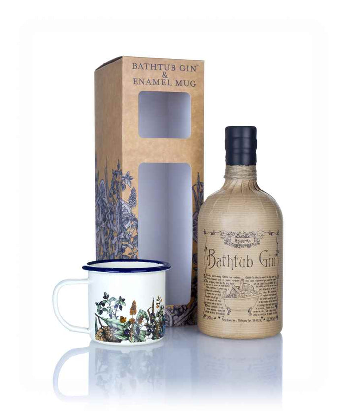 Bathtub Gin Gift Pack with Enamel Mug | 700ML