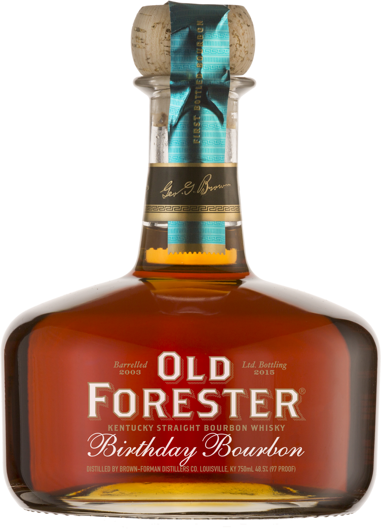 Old Forester 2015 Birthday Bourbon Kentucky Straight Bourbon Whiskey - CaskCartel.com