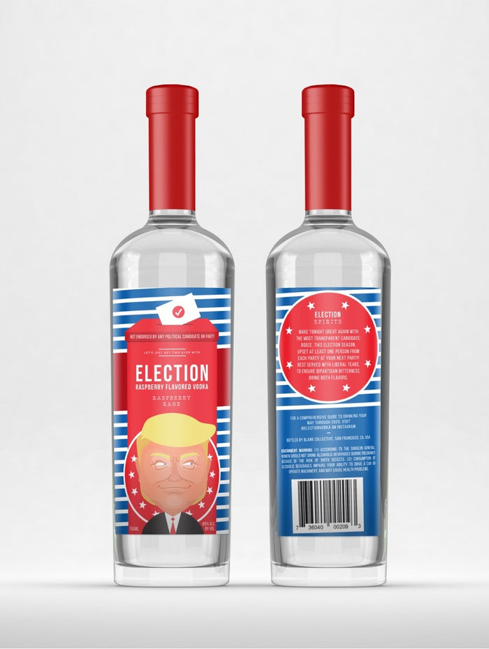 Election Spirits | Raspberry Rage Vodka | THE INCUMBENT | Trump 2020