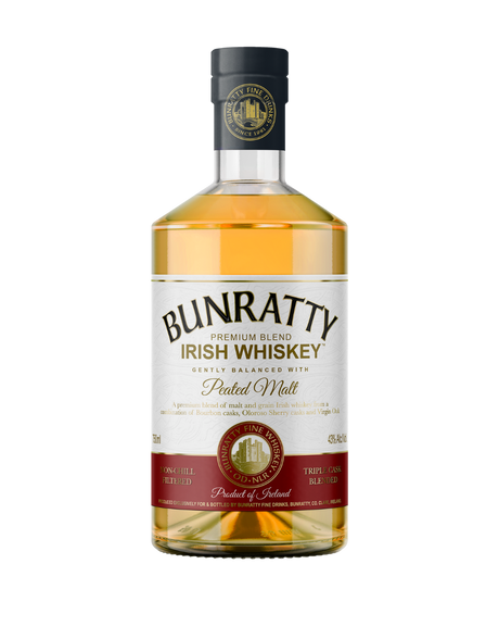 Bunratty Peated Malt Irish Premium Blend Whiskey | 700ML at CaskCartel.com