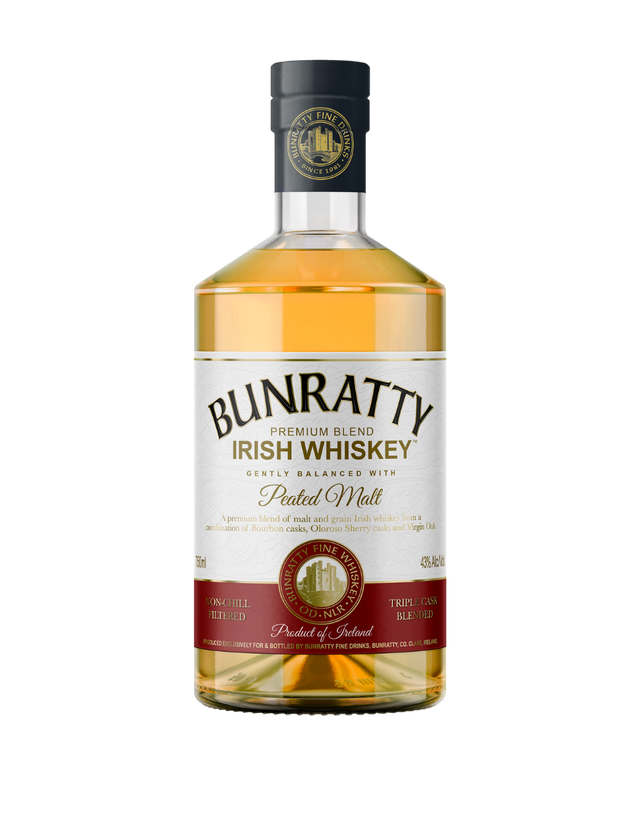 Bunratty Peated Malt Irish Premium Blend Whiskey | 700ML at CaskCartel.com