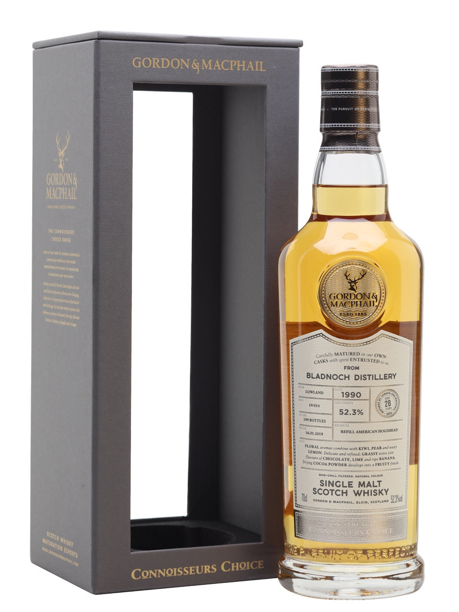 Bladnoch 1990 28 Year Old Connoisseurs Choice Lowland Single Malt Scotch Whisky | 700ML at CaskCartel.com