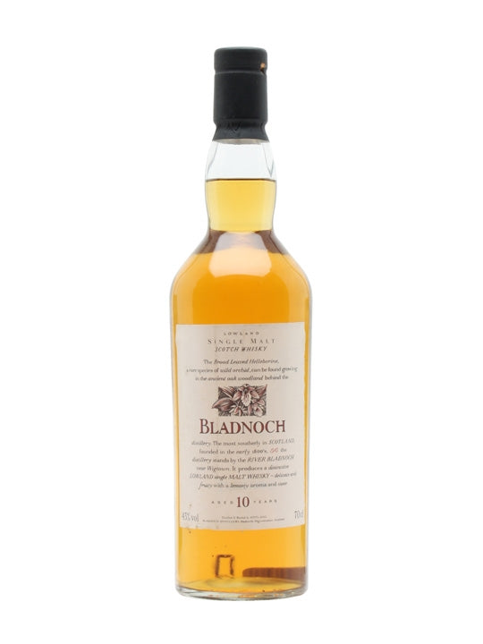 Bladnoch 10 Year Old Flora & Fauna Lowland Single Malt Scotch Whisky | 700ML