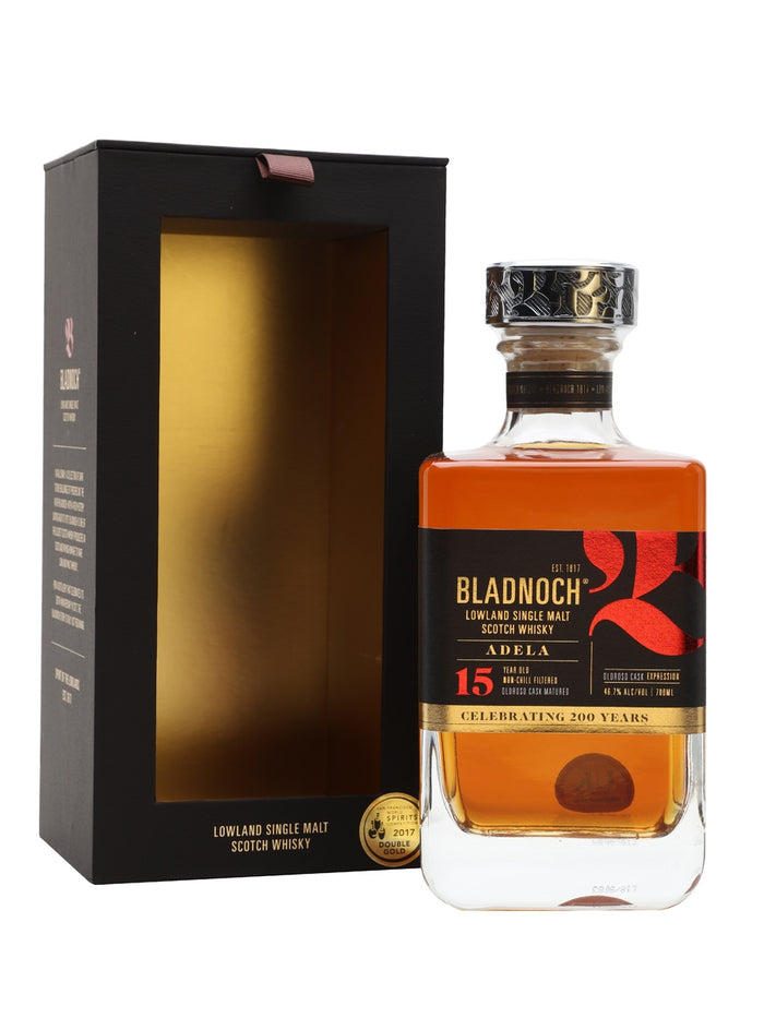 Bladnoch Adela 15 Year Old Whiskey