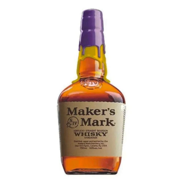 Maker’s Mark Los Angeles Lakers Purple And Gold Wax Kentucky Straight Bourbon Whiskey