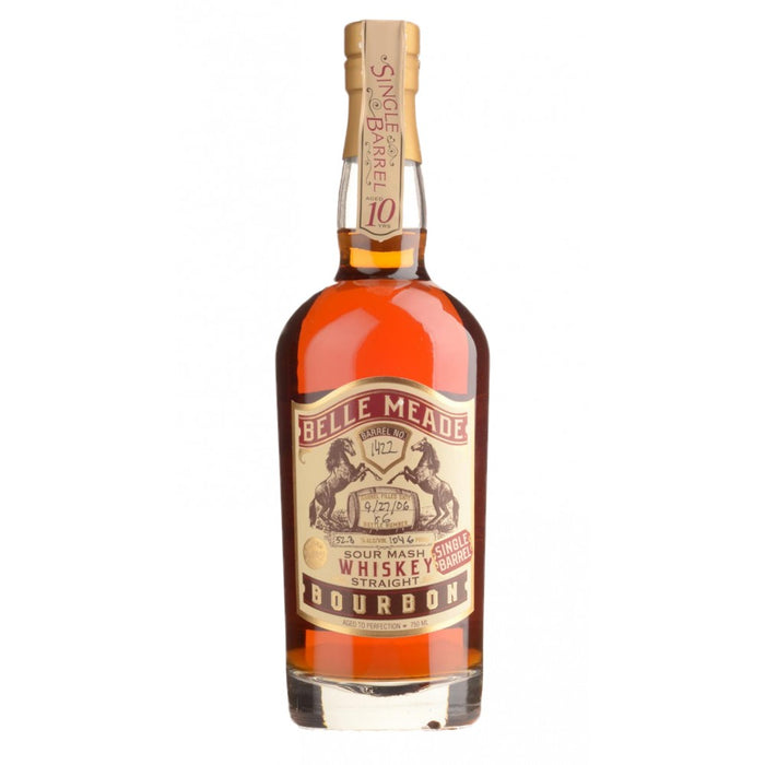 Belle Meade 10 Year Old Single Barrel Bourbon Whiskey