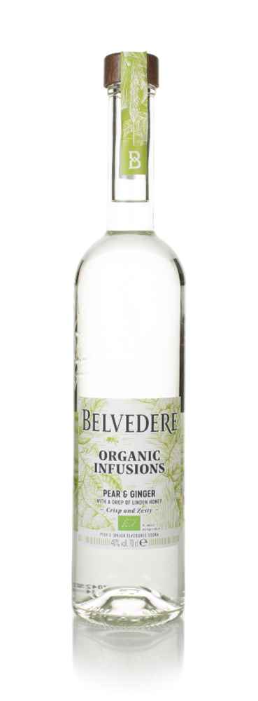 Belvedere Organic Infusions Pear & ger Vodka | 700ML at CaskCartel.com