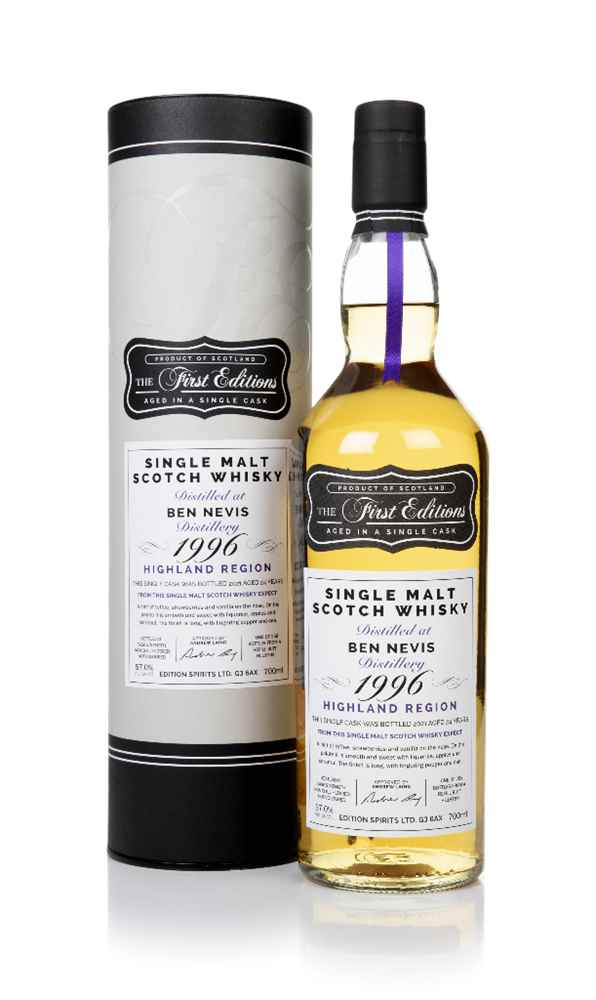 Ben Nevis 24 Year Old 1996 (cask 18789) - The First Edition (Hunter Laing) Scotch Whisky | 700ML