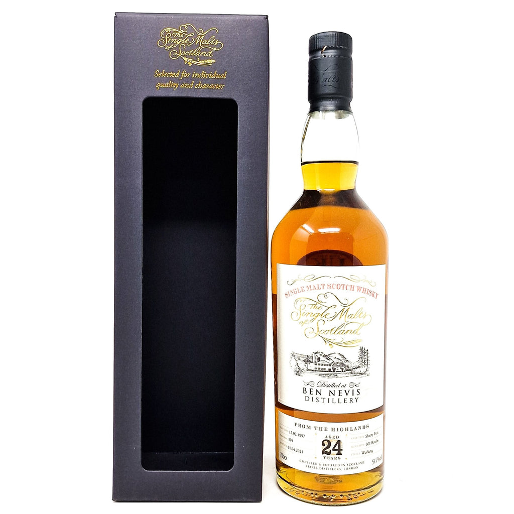 Ben Nevis 24 Year Old (D.1997, B.2021)The Single Malts of Scotland Scotch Whisky | 700ML at CaskCartel.com
