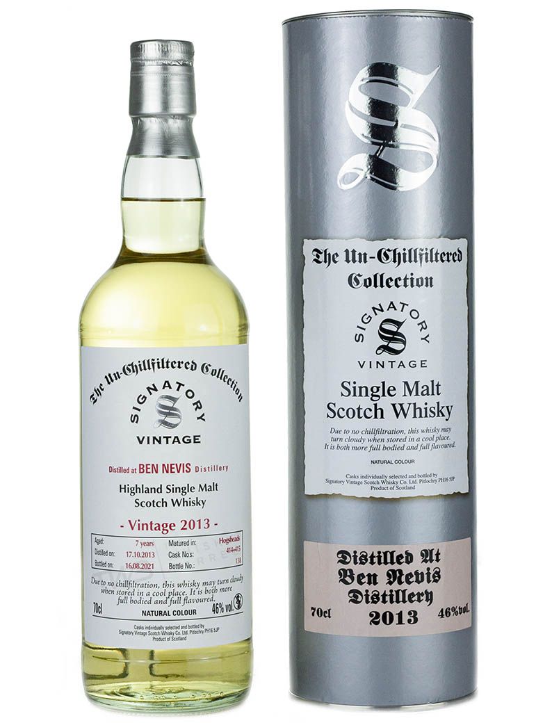 Ben Nevis 7 Year Old (D.2013, B.2021) Signatory Vintage Scotch Whisky | 700ML at CaskCartel.com