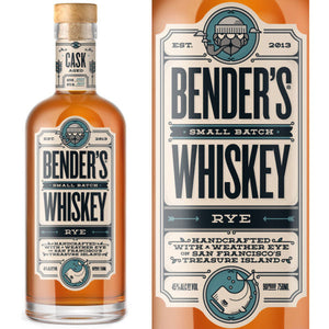 Bender's Small Batch Rye Whiskey - CaskCartel.com