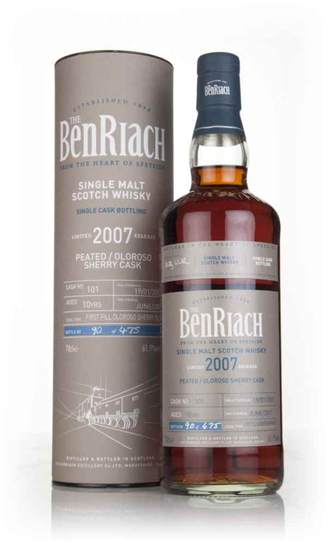 BenRiach 10 Year Old 2007 (cask 101) Scotch Whisky | 700ML at CaskCartel.com