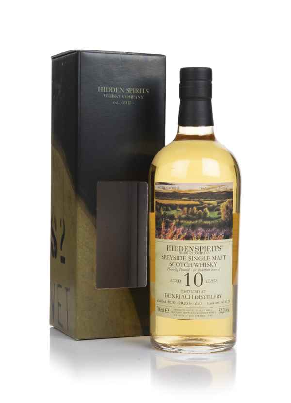 Benriach Heavily Peated 10 Year Old (D.2010, B.2020) Hidden Spirits Scotch Whisky | 700ML