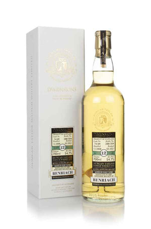 Benriach 12 Year Old 2008 (cask 74189) - Dimensions (Duncan Taylor) Scotch Whisky | 700ML at CaskCartel.com