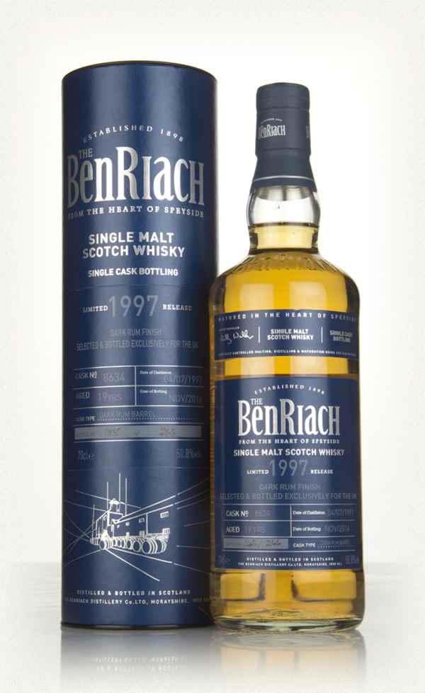 Benriach 19 Year Old 1997 (cask 8634) - Dark Rum Finish Whisky | 700ML at CaskCartel.com