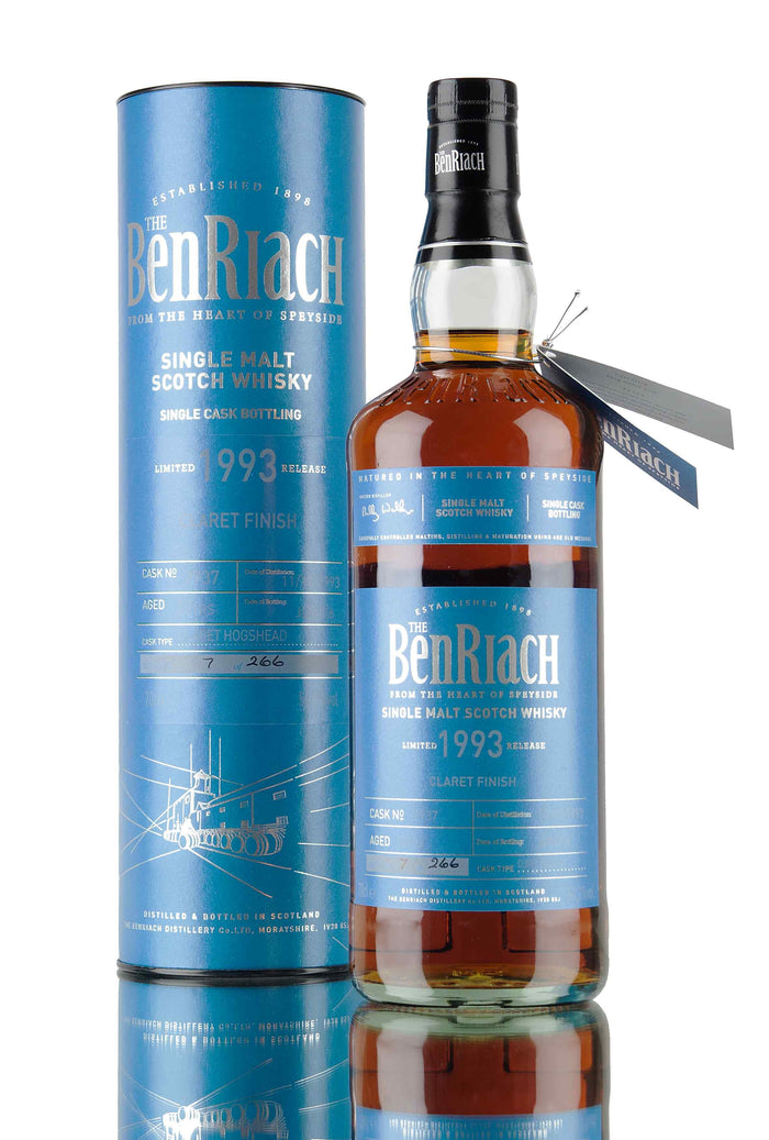 Benriach 1993 22 Year Old Batch 13 Cask #7937 Speyside Single Malt Scotch Whisky