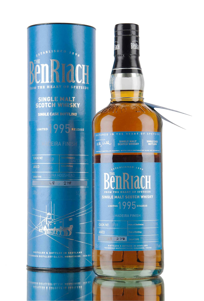 Benriach 1995 20 Year Old Batch 13 Single Cask #5959 Speyside Single Malt Scotch Whisky
