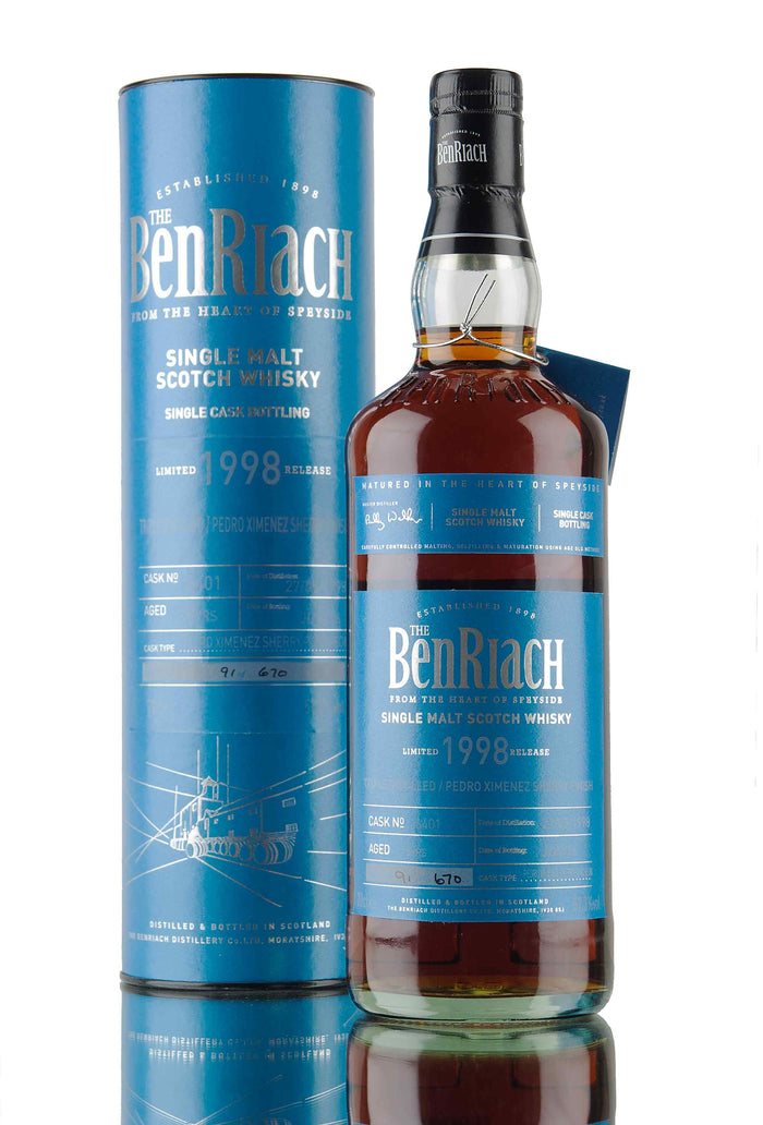 Benriach 1998 18 Year Old Batch 13 Cask #6401 Speyside Single Malt Scotch Whisky