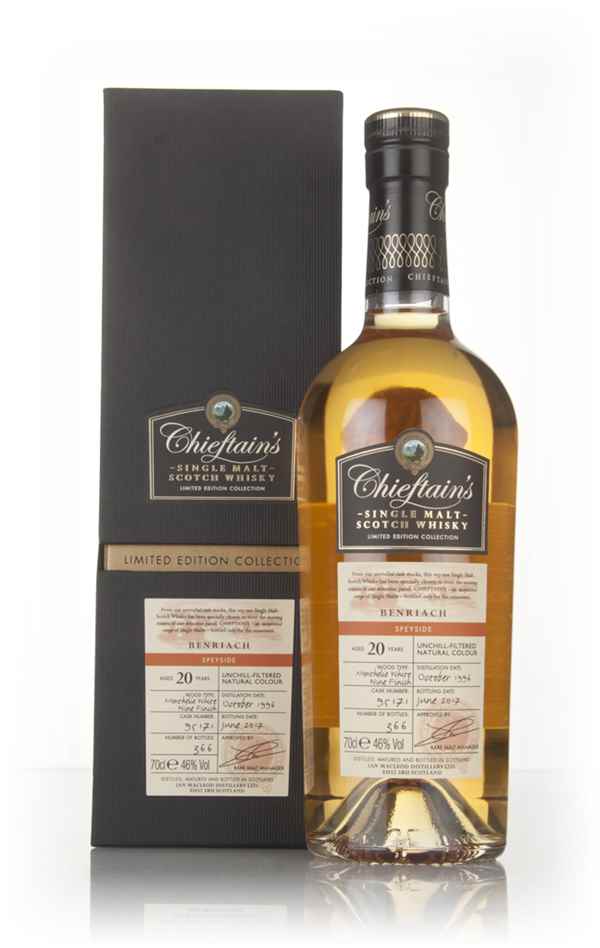 BenRiach 20 Year Old 1995 (cask 95171) - Chieftain's (Ian Macleod) Scotch Whisky | 700ML at CaskCartel.com