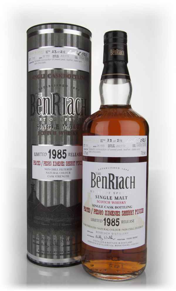 Benriach 26 Year Old 1985 Peated Pedro Ximénez Cask Finish Scotch Whisky | 700ML at CaskCartel.com